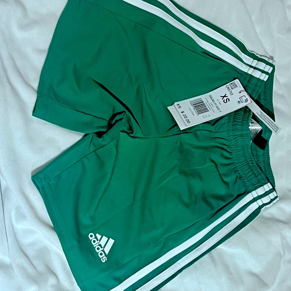 NWT boys XS adidas squad 21 short